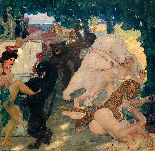 Leo_Putz_-_Bacchanale,_1905
